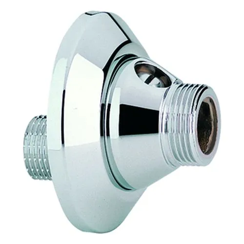 Grohe S-Anschluss 12400 Verstellb. 10mm 1/2" x 3/4" absperrbar 2 Stück, chrom