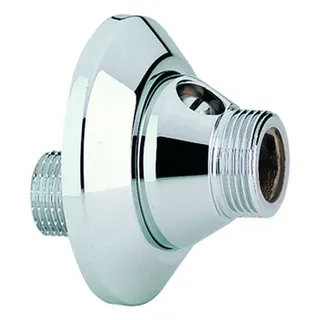 Grohe S-Anschluss 12400 Verstellb. 10mm 1/2" x 3/4" absperrbar 2 Stück, chrom