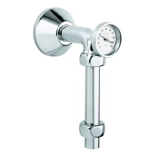 Grohe Abgangsbogen 12442 m.Thermometer m.Quetschverschraubungen 3/4"x1", chrom