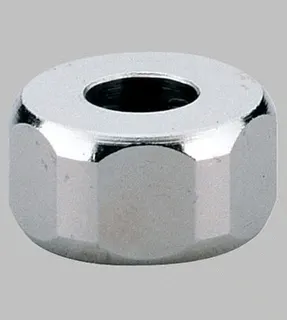 Grohe Verschraubung 12901 1/2" Bohrung 10,5mm vernickelt 2 Stück chrom
