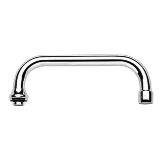 Grohe U-Auslauf 13028 Ausladung 200mm für Küchen-Wandbatterien, 1/2'', chrom
