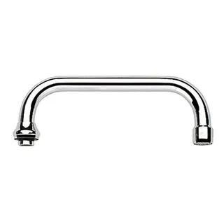 Grohe U-Auslauf 13034 Ausladung 301mm für Küchen-Wandbatterien, 1/2'', chrom