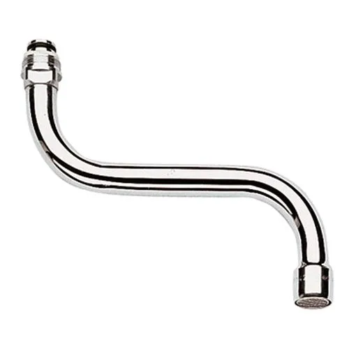 Grohe S-Auslauf 13052 Ausladung 150 mm für Küchen-Wandbatterien, chrom