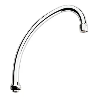 Grohe Rohrauslauf 13070 Ausladung 185mm ohne Anschlag DN15, chrom