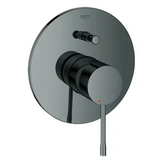 Grohe Essence Wannen Armatur UP Fertigmontageset, hard graphite