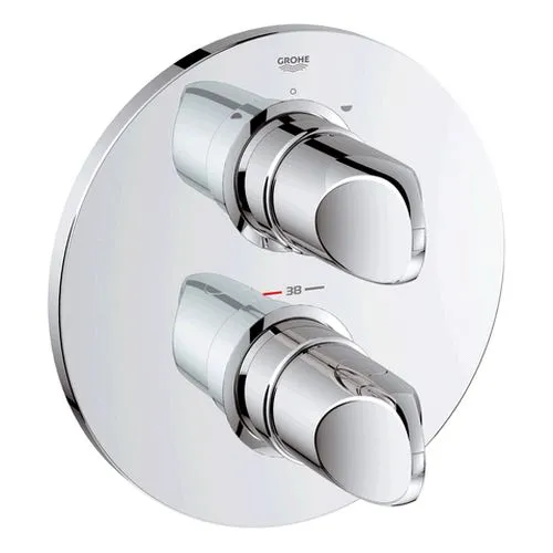 Grohe Veris Wannen-Thermostat Fertigset chrom