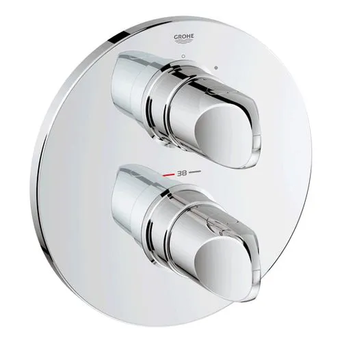 Grohe Veris Brause-Thermostat Fertigset chrom