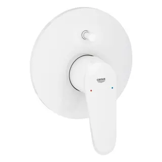 Grohe Eurodisc Cosmopolitan Einhand-Wannenbatterie Fertigmontageset, moon white