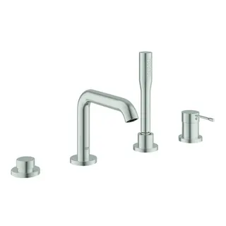 Grohe Essence 4-Loch-Wannenkombination, supersteel