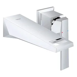 Grohe Allure Brilliant 2-Loch Waschtisch-Wandbatterie Fertigset, Ausladung 172mm chrom