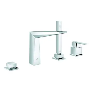 Grohe Allure Brilliant 4-Loch Wannenkombination mit Handbrause Sena chrom