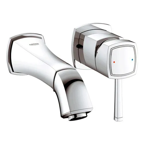Grohe Grandera 2-Loch Waschtisch Wandarmatur, chrom