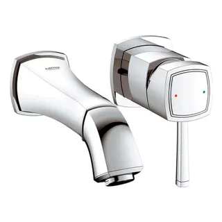 Grohe Grandera 2-Loch Waschtisch Wandarmatur, chrom