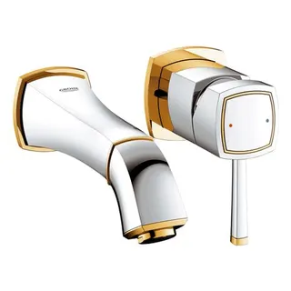 Grohe 2-Loch Waschtisch-Batterie Grandera 19929 Wandmontage FMS für 23319000 chrom/gold
