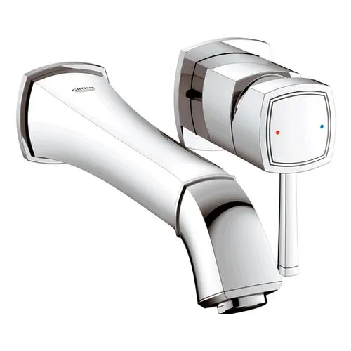 Grohe Grandera 2-Loch-Waschtisch Wandarmatur chrom