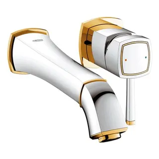 Grohe 2-Loch-WT-Batterie Grandera 19930 Wandmontage FMS für 23319 chrom/gold