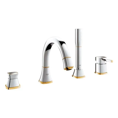 Grohe 4-Loch-Wannen-Kombination Grandera 19936 chrom/gold