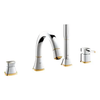 Grohe 4-Loch-Wannen-Kombination Grandera 19936 chrom/gold