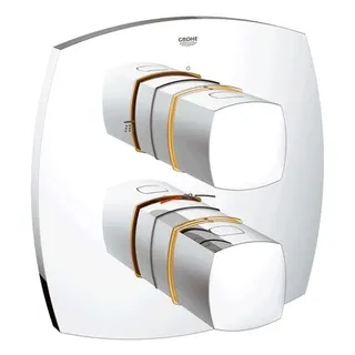 Grohe THM-Wannenbatterie Grandera 19948 FMS f. Rapido T integr. Umst. chrom/gold