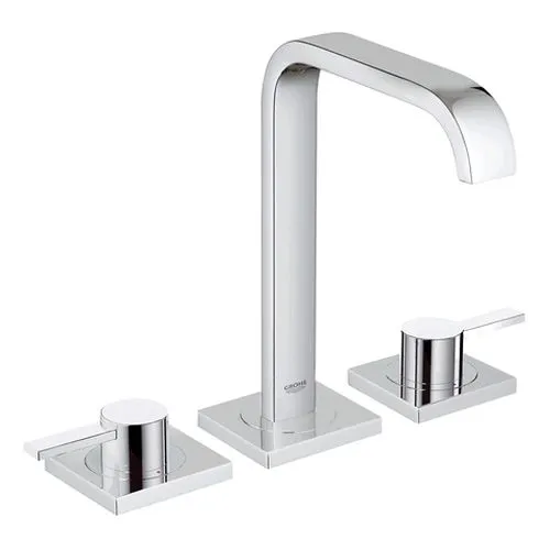 Grohe Allure 3-Loch Waschtisch-Batterie mit Hebelgriffen chrom