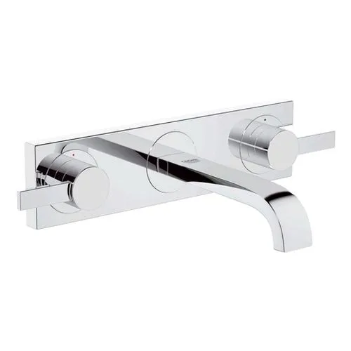 Grohe Allure 3-Loch Waschtisch-Armatur mit Hebelgriffen 172mm chrom