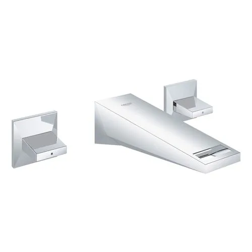 Grohe Allure Brilliant 3-Loch Waschtisch-Wandbatterie Fertigset 172mm chrom