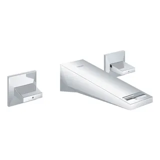 Grohe Allure Brilliant 3-Loch Waschtisch-Wandbatterie Fertigset 172mm chrom