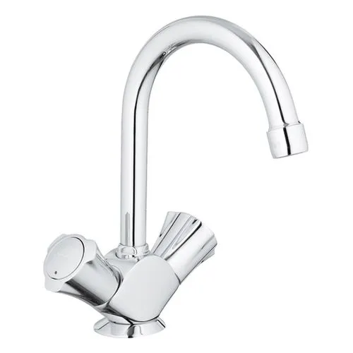 Grohe Costa Zweigriff Waschtisch Armatur mit Rohrauslauf chrom