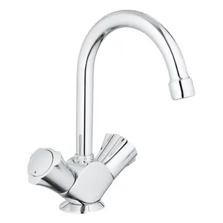 Grohe Costa Zweigriff Waschtisch Armatur mit Rohrauslauf chrom