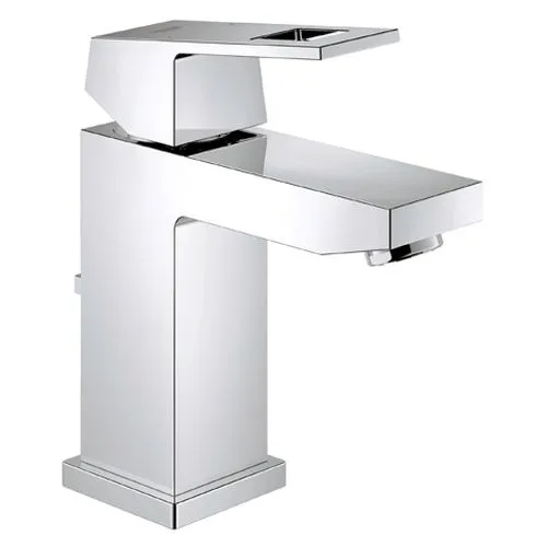 Grohe Eurocube Waschtisch Armatur mit EcoJoy & Ablaufgarnitur chrom