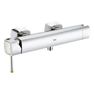 Grohe Einhand-Brausebatterie Grandera 23316 Wandmontage chrom/gold