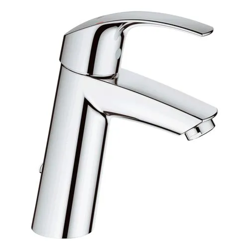 Grohe Eurosmart Waschtisch Armatur, M-Size, versenkbare Kette, chrom
