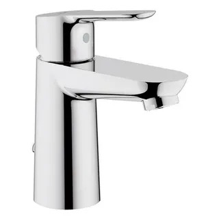 Grohe BauEdge Waschtisch Armatur, mit versenkbarer Kette, chrom