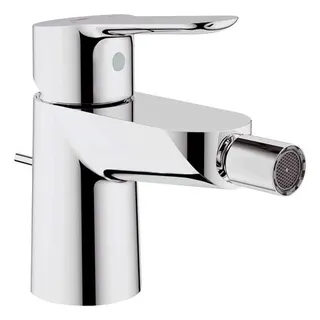 Grohe BauEdge Bidet Armatur, mit Zugstangen-Ablaufgarnitur, chrom