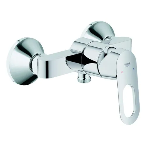 Grohe BauLoop Brause Armatur, Wandmontage, chrom
