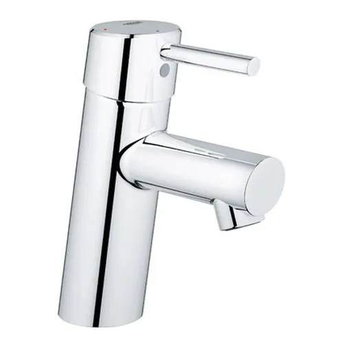 Grohe Concetto Waschtisch Armatur, Mittelstellung kalt, glatter Körper, chrom