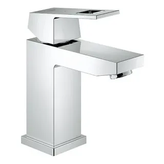 Grohe Eurocube Waschtisch Armatur, Mittelstellung kalt glatter Körper chrom
