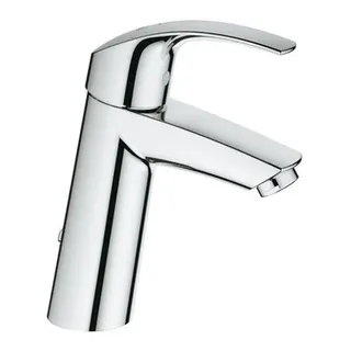 Grohe Eurosmart Waschtisch Armatur, M-Size, mit Kette, Mittelstellung kalt