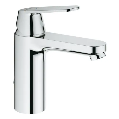 Grohe Eurosmart Cosmopolitan Waschtisch Armatur, M-Size, mit Kette, Mittelstellung kalt, chrom