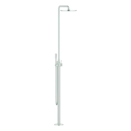 Grohe Essence Brausebatterie, freistehend, Supersteel