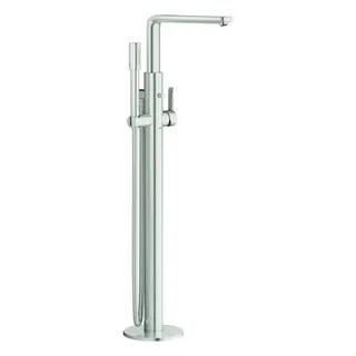 Grohe Lineare Wannenarmatur für Bodenmontage, supersteel