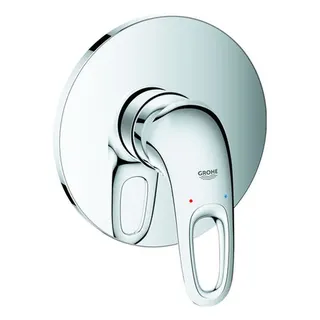 Grohe Eurostyle Brausemischer Unterputz-Fertigset 24048, Hebel offen (chrom)