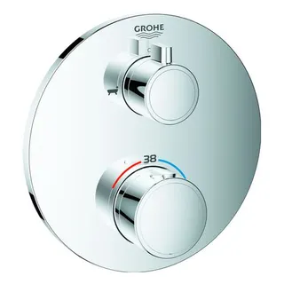 Grohe Grohtherm Wannenthermostat Unterputz-Fertigset 24077 (chrom)