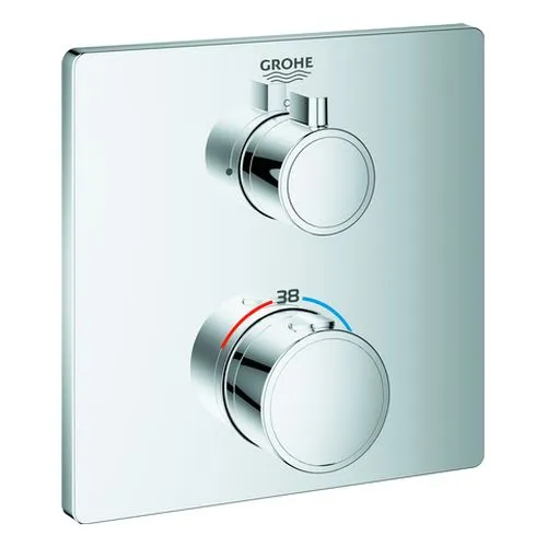 Grohe Grohtherm Brausethermostat Unterputz-Fertigset 24078 (chrom)