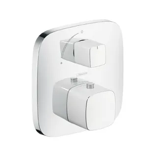 Hansgrohe PuraVida Thermostat Unterputz Fertigset chrom mit Absperrventil