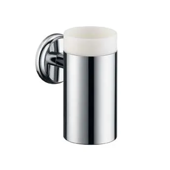 Hansgrohe Logis Classic Zahnputzbecher Keramik mit Halter