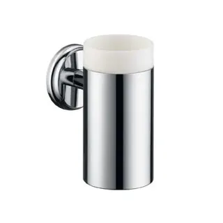 Hansgrohe Logis Classic Zahnputzbecher Keramik mit Halter