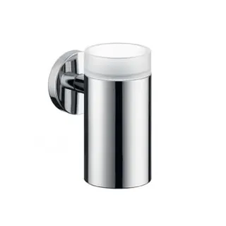 Hansgrohe Logis Zahnglas chrom mit Halter
