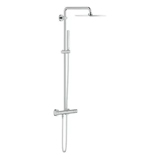 Grohe Duschsystem Euphoria Cube XXL 230 mit Thermostatbatterie chrom