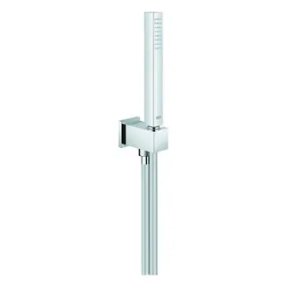 Grohe Euphoria Cube Stick Wandhalterset mit Wandanschlussbogen, chrom